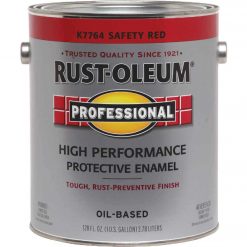 Best Sale 🔥 Rust-Oleum Professional Oil-Based Gloss VOC Formula Rust Control Enamel, Safety Red, 1 Gal. 👍