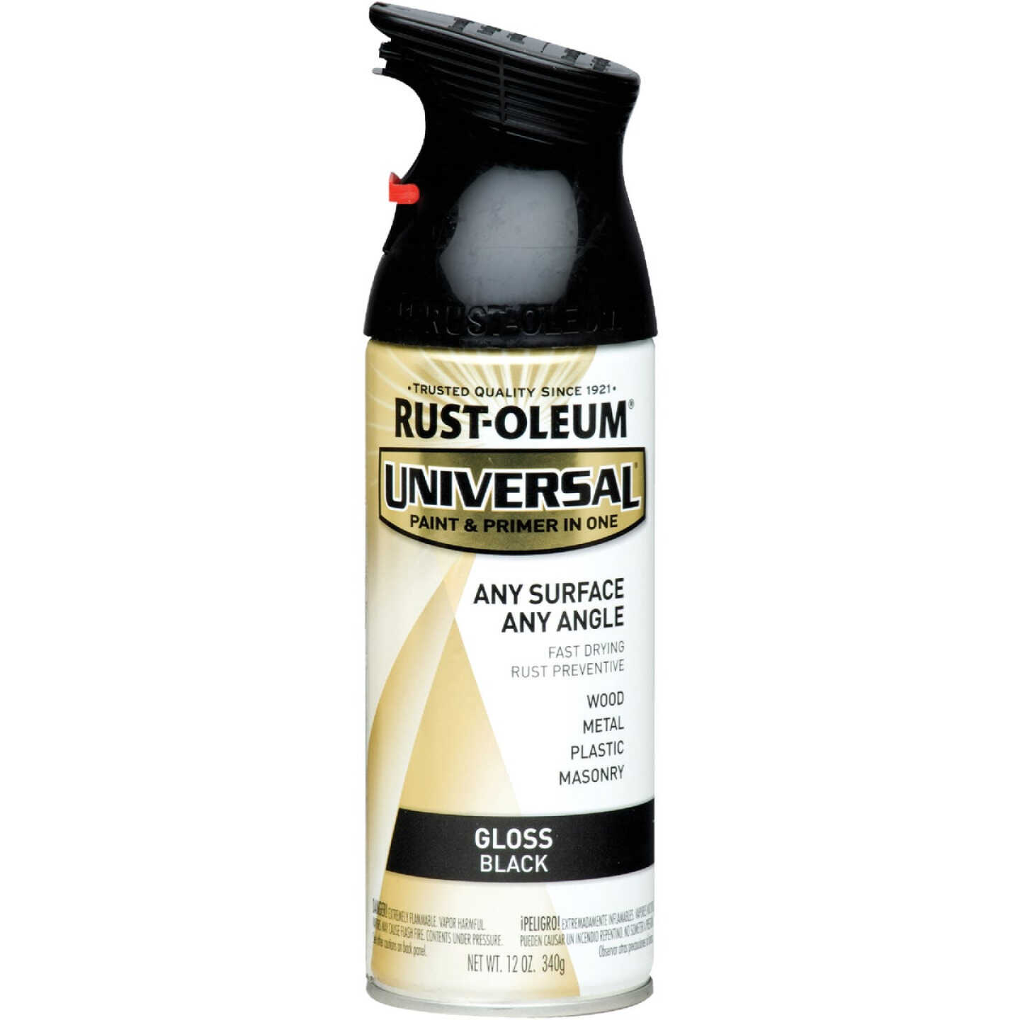 Coupon ✨ Rust-Oleum Universal 12 Oz. Gloss Black Paint ⌛ 3 Coupon ✨ Rust-Oleum Universal 12 Oz. Gloss Black Paint ⌛