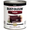 Coupon 👏 Rust-Oleum Stops Rust Oil Based Satin Protective Rust Control Enamel, Black, 1 Qt. 🎁 -Cheap Rust-Oleum Shop ItemImage 786144 q5x3qv 238f34 3peled