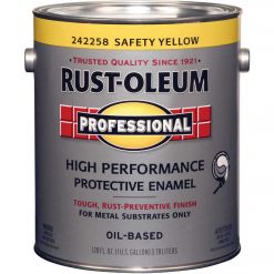 Budget ❤️ Rust-Oleum Gloss VOC For SCAQMD Professional Enamel, Yellow, 1 Gal. ✨