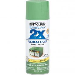 Coupon ⭐ Rust-Oleum Painter's Touch 2X Ultra Cover 12 Oz. Satin Paint + Primer Spray Paint, Leafy Green 🛒 -Cheap Rust-Oleum Shop ItemImage 787352 q5x3xl 1v8ugo 751uwo