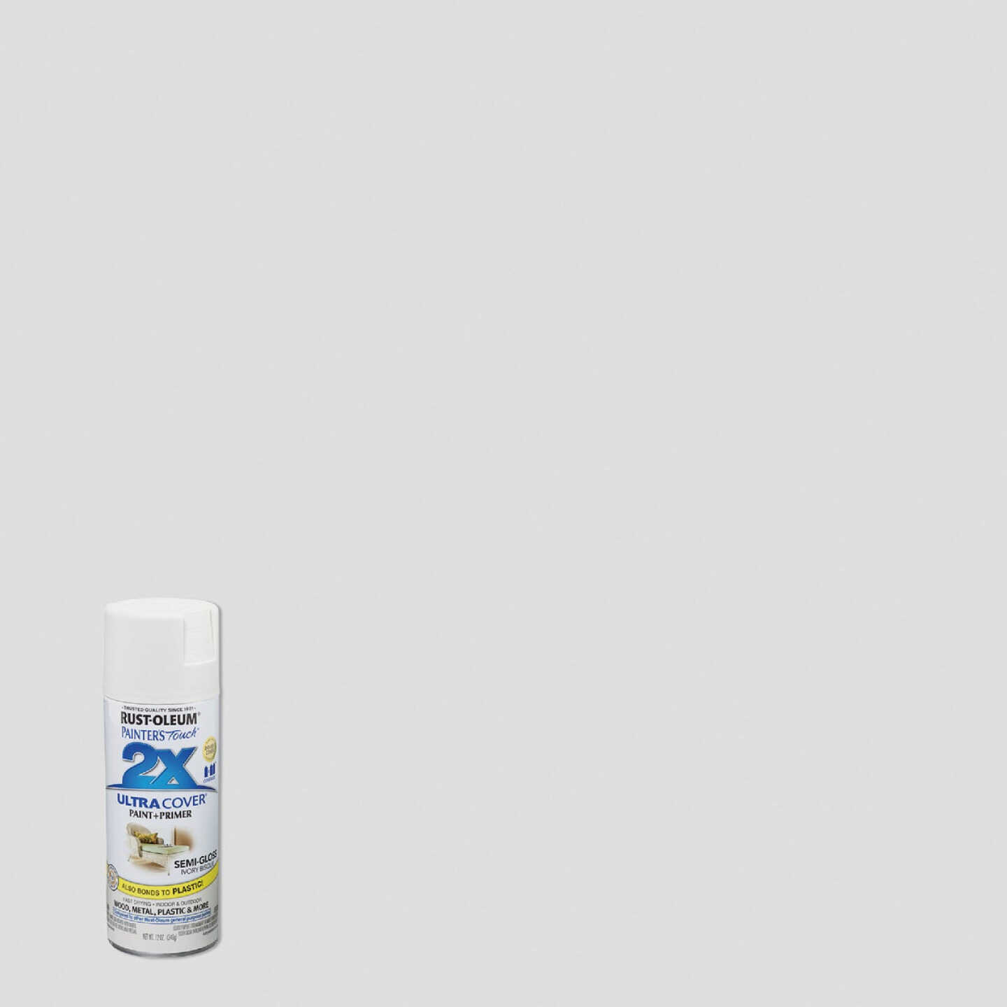 Deals π Rust-Oleum Painter's Touch 2X Ultra Cover 12 Oz. Semi-Gloss Paint + Primer Spray Paint, Ivory Bisque π₯ 3 Deals π Rust-Oleum Painter's Touch 2X Ultra Cover 12 Oz. Semi-Gloss Paint + Primer Spray Paint, Ivory Bisque π₯