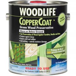 Best deal 🤩 Rust-Oleum Woodlife Water-Based Coppercoat Green Wood Preservative, 1 Gal. ✔️