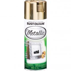 Discount 😍 Rust-Oleum Specialty 11 Oz. Metallic Satin Spray Paint, Gold ❤️