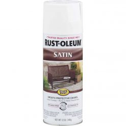 Brand new 🔔 Rust-Oleum Stops Rust Decor 12 Oz. Satin Spray Paint, White 💯