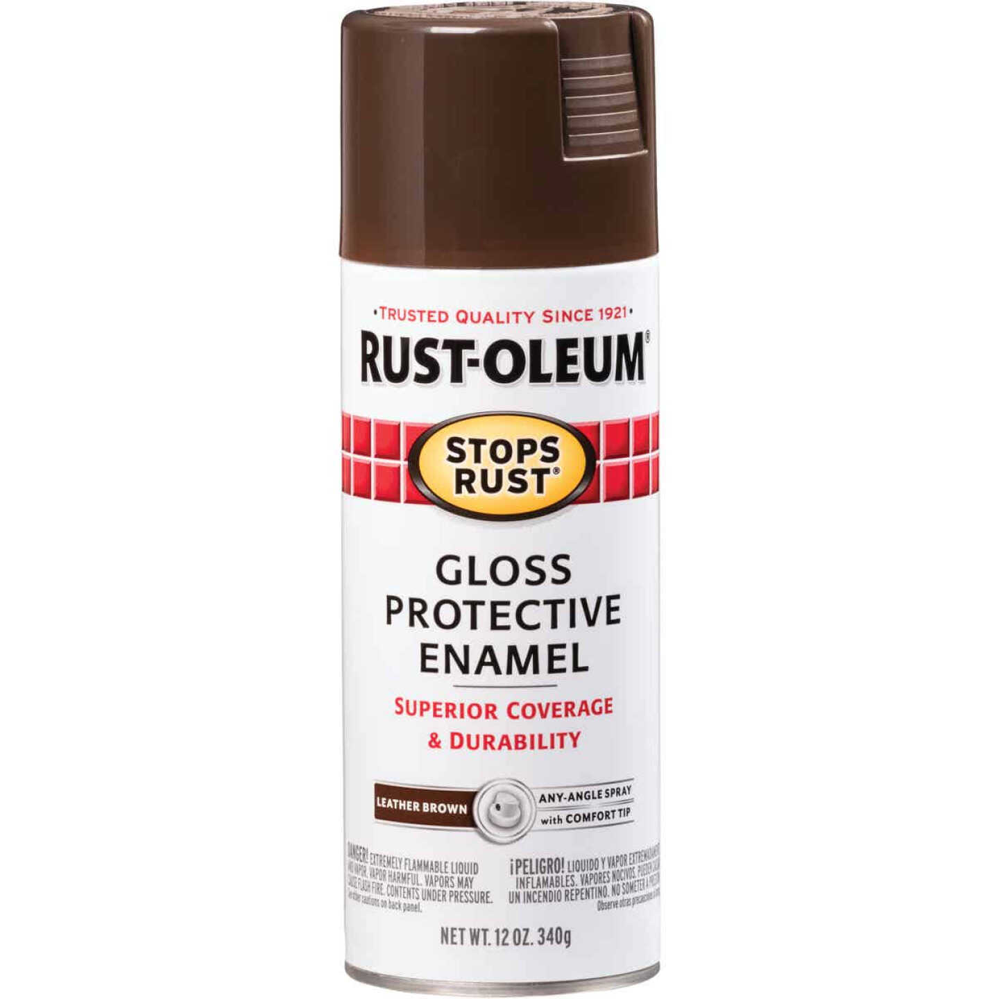Deals π Rust-Oleum Stops Rust Leather Brown Gloss 12 Oz. Anti-Rust Spray Paint π 3 Deals π Rust-Oleum Stops Rust Leather Brown Gloss 12 Oz. Anti-Rust Spray Paint π