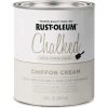 Hot Sale 🔔 Rust-Oleum Chalked Ultra Matte Chiffon Cream 30 Oz. Chalk Paint 🤩 -Cheap Rust-Oleum Shop ItemImage 790684 q5x4hy 87j1eg kdzgg