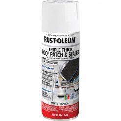 Cheapest ✔️ Rust-Oleum 13 Oz. Roofing Triple Thick Roof Patch & Sealer White Spray ✔️