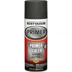 Outlet 😉 Rust-Oleum Stops Rust Gray 12 Oz. Automotive Spray Primer Sealer 🌟