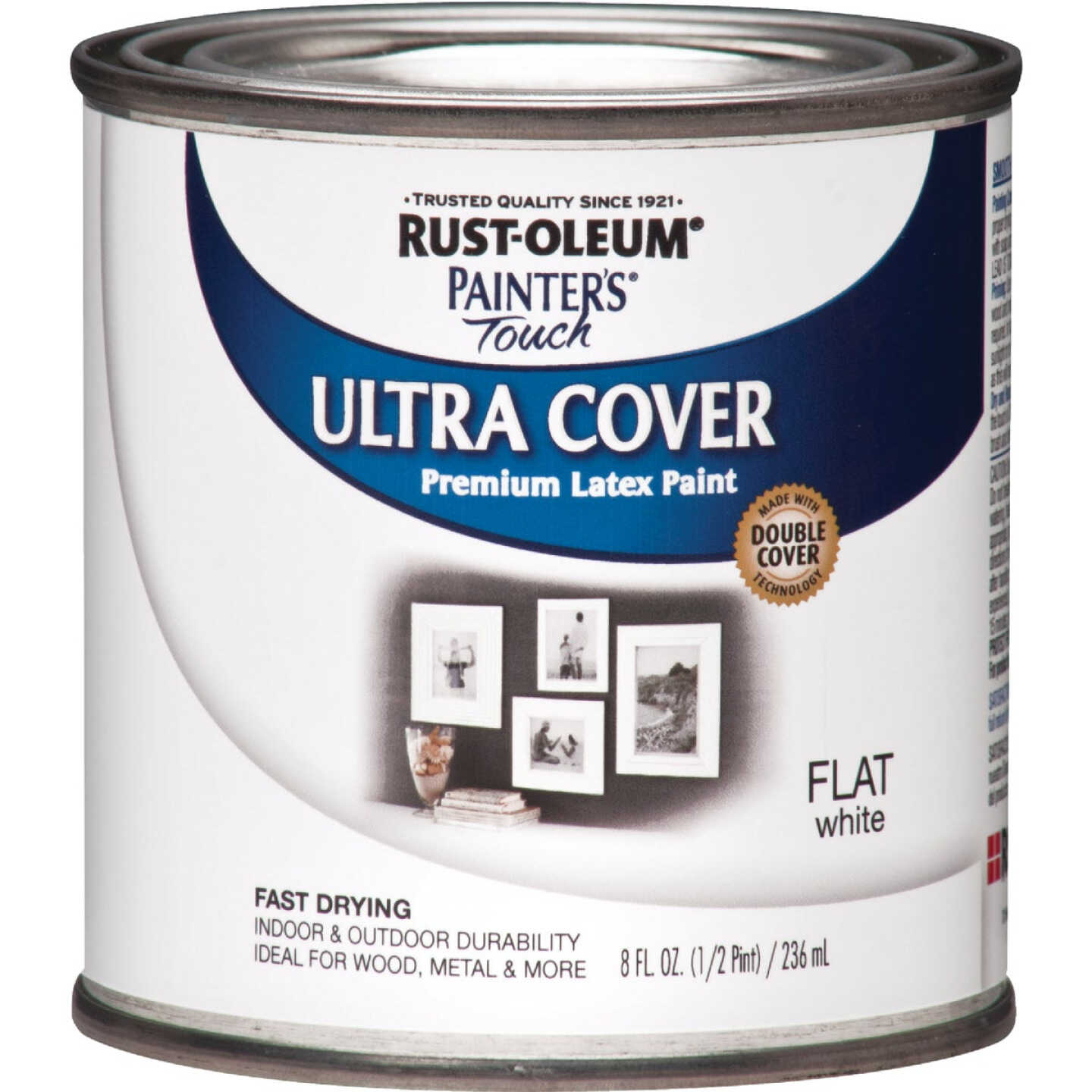 Cheap π Rust-Oleum Painter's Touch 2X Ultra Cover Premium Latex Paint, Flat White, 1/2 Pt. π 3 Cheap π Rust-Oleum Painter's Touch 2X Ultra Cover Premium Latex Paint, Flat White, 1/2 Pt. π