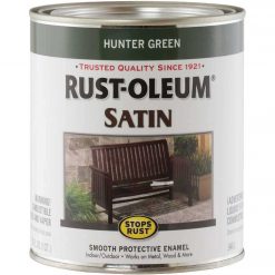 Cheapest ✨ Rust-Oleum Stops Rust Oil Based Satin Protective Rust Control Enamel, Hunter Green, 1 Qt. 🛒