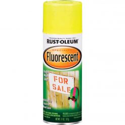 Discount 👍 Rust-Oleum Fluorescent 11 Oz. Gloss Spray Paint, Fluorescent Yellow 🥰