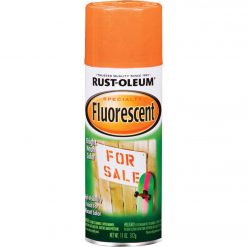 Coupon 🧨 Rust-Oleum Fluorescent 11 Oz. Gloss Spray Paint, Fluorescent Orange ✨